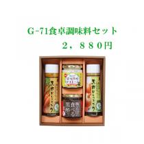 G-71　食卓調味料セット
